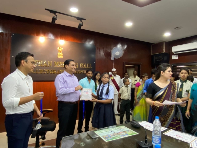 PSY Meritorious honor Bilaspur Collectorate